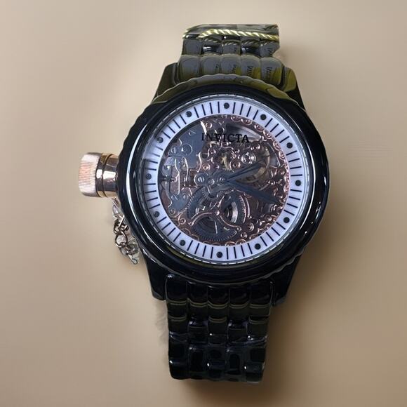 RARE NEW Special Edition 50yr Russian Diver Invicta Automatic Skeleton Model1899 main image 10